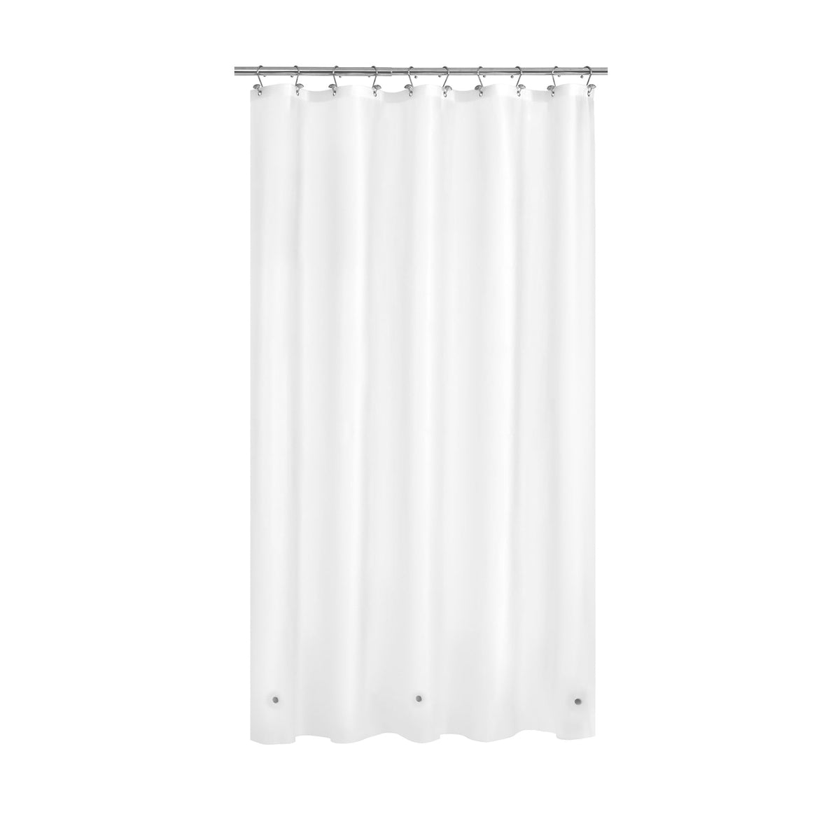 Mrs Awesome Clear Shower Curtain Liner with 3 Magnets, 72x72