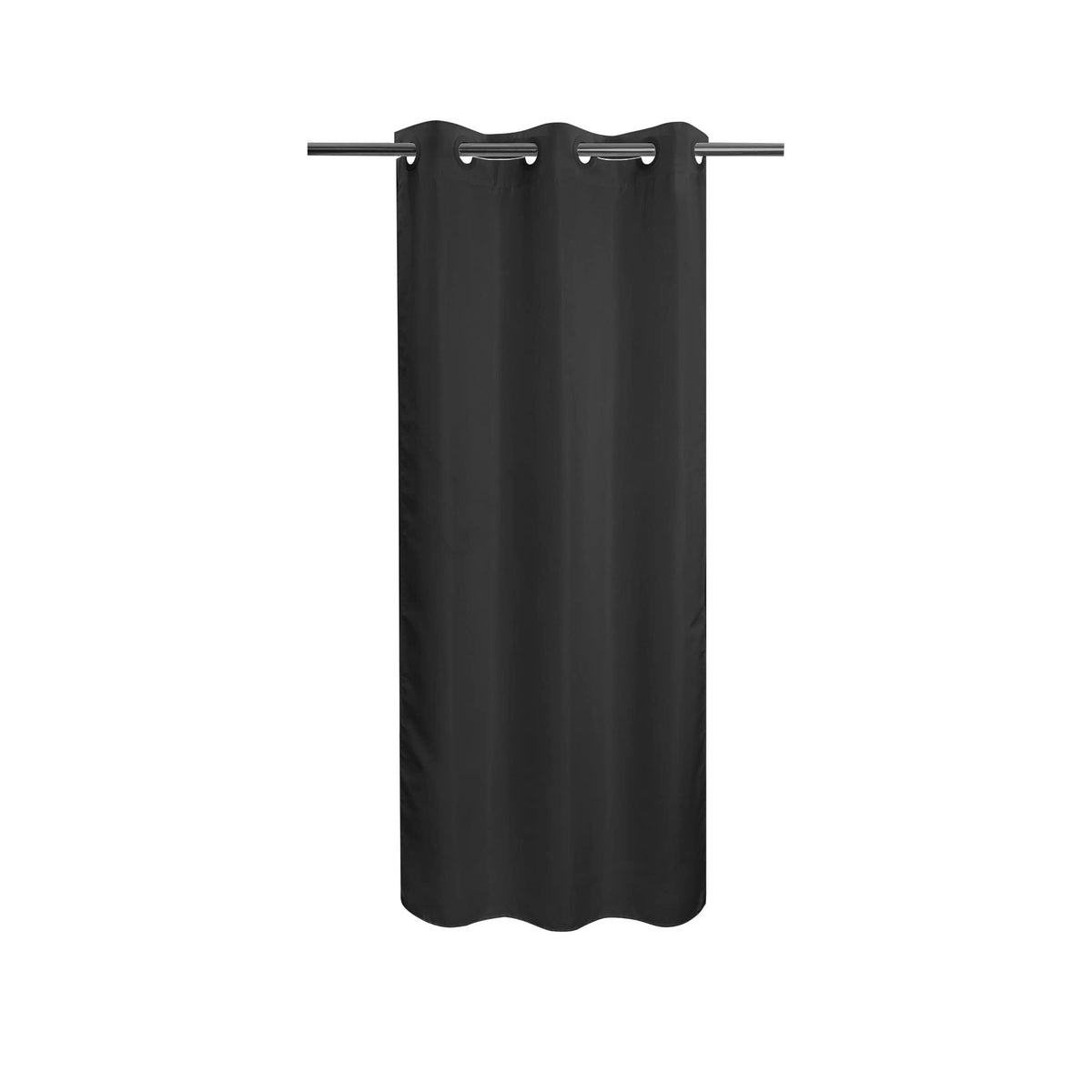 River Dream No Hook Stall Shower Curtain or Liner Microfiber White, 36x74
