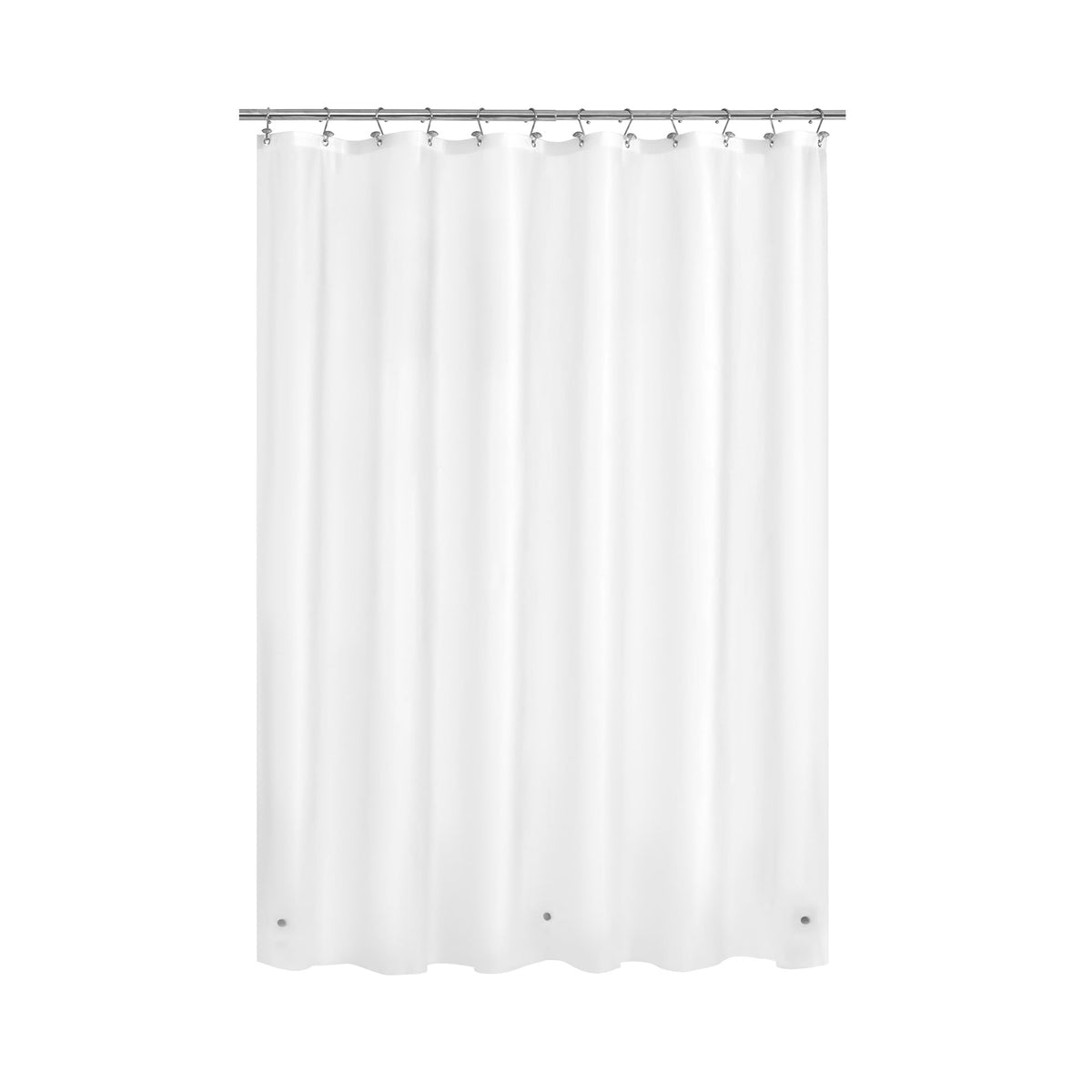 Mrs Awesome Clear Shower Curtain Liner with 3 Magnets, 72x72