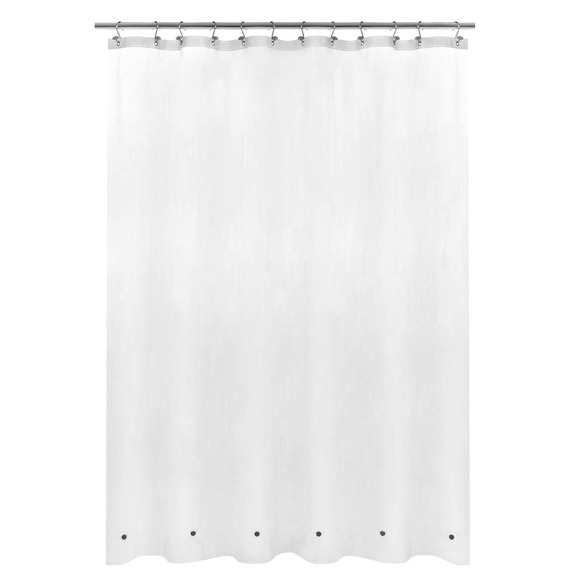 Mrs Awesome Clear Shower Curtain Liner with 3 Magnets, 72x72