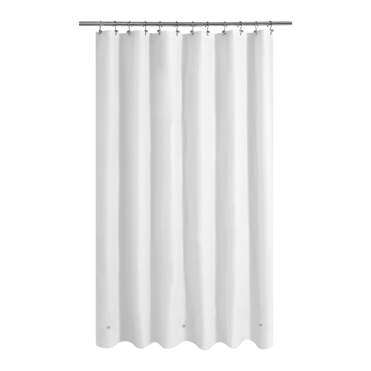 Mrs Awesome Clear Shower Curtain Liner with 3 Magnets, 72x72