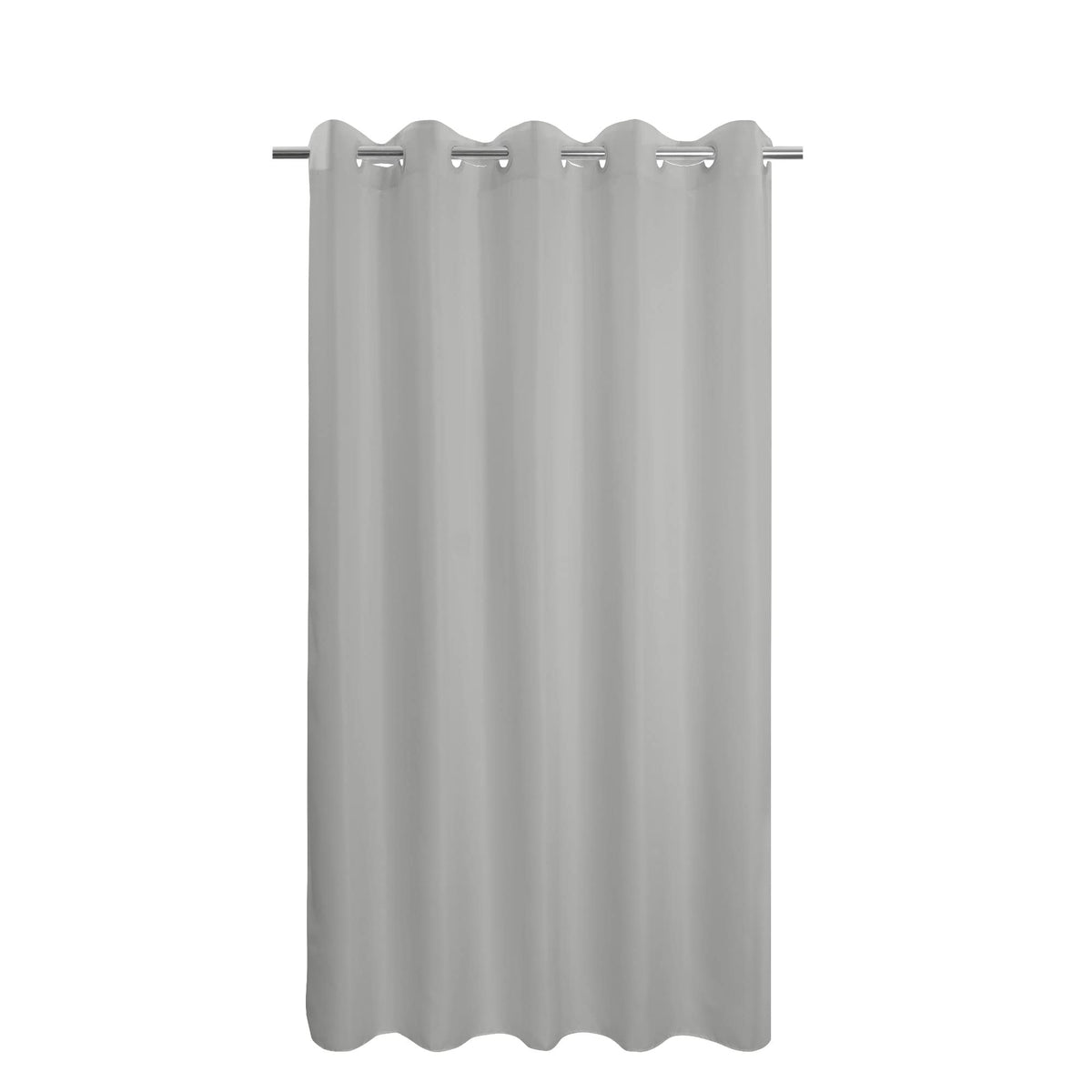 River Dream No Hook Stall Shower Curtain or Liner Microfiber White, 36x74