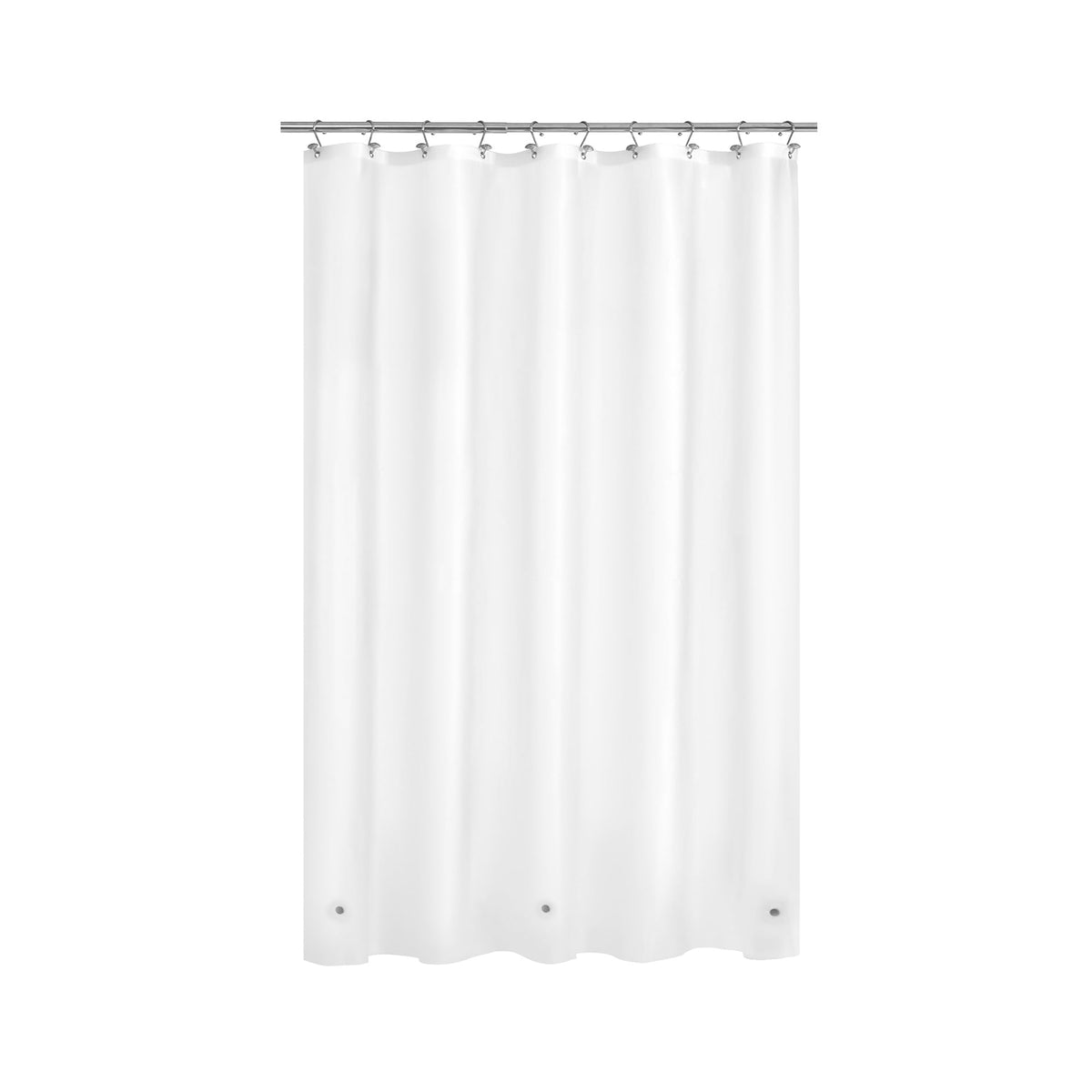 Mrs Awesome Clear Shower Curtain Liner with 3 Magnets, 72x72