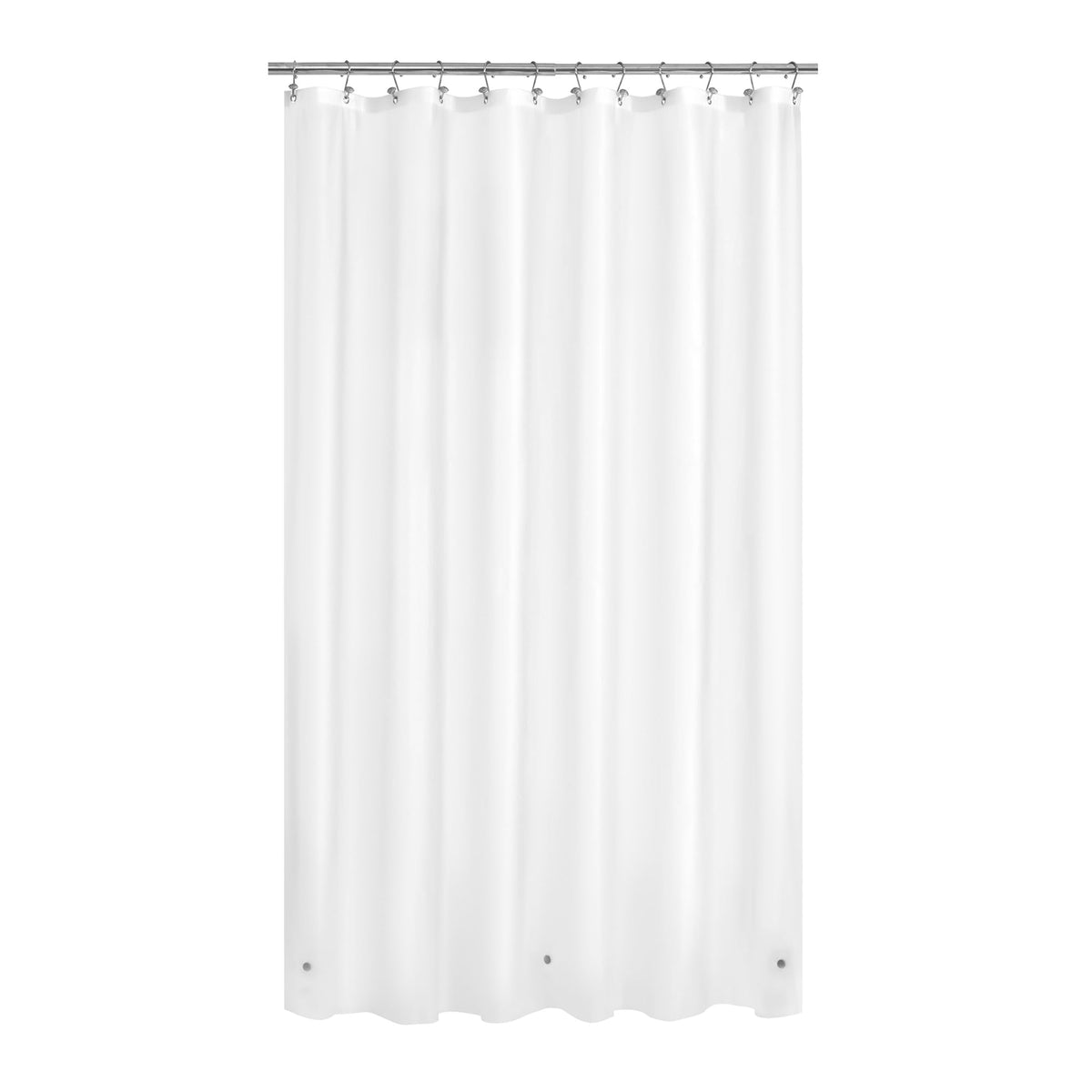 Mrs Awesome Clear Shower Curtain Liner with 3 Magnets, 72x72