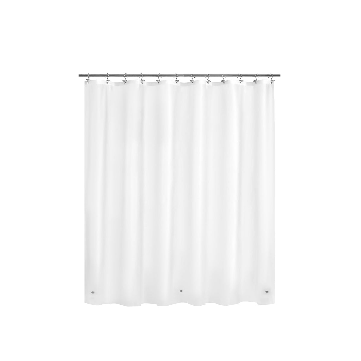 Mrs Awesome Clear Shower Curtain Liner with 3 Magnets, 72x72
