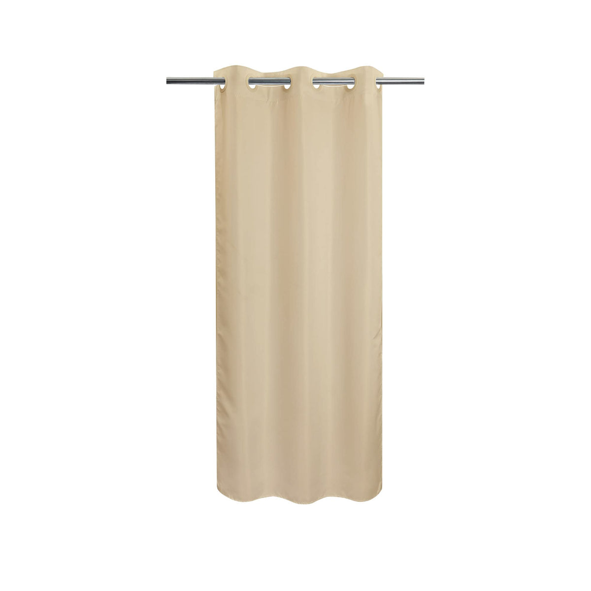 River Dream No Hook Stall Shower Curtain or Liner Microfiber White, 36x74