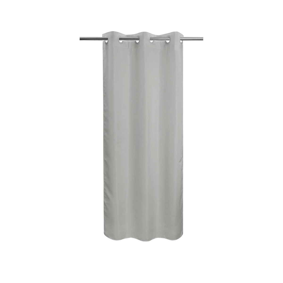 River Dream No Hook Stall Shower Curtain or Liner Microfiber White, 36x74