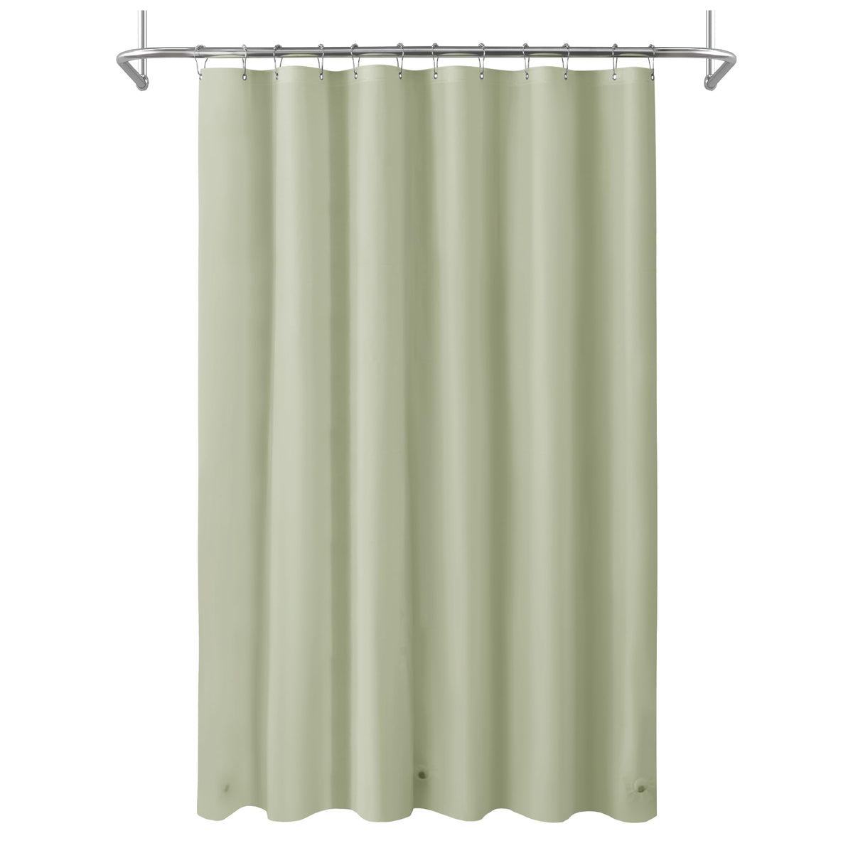 Mrs Awesome Clear Shower Curtain Liner with 3 Magnets, 72x72