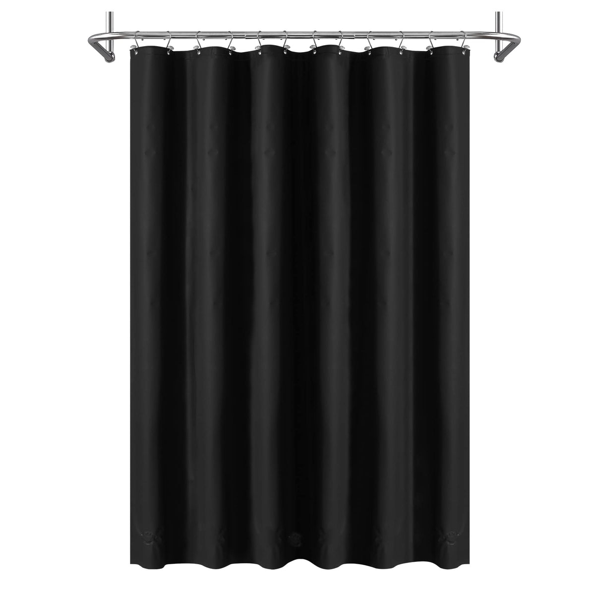 Mrs Awesome Clear Shower Curtain Liner with 3 Magnets, 72x72