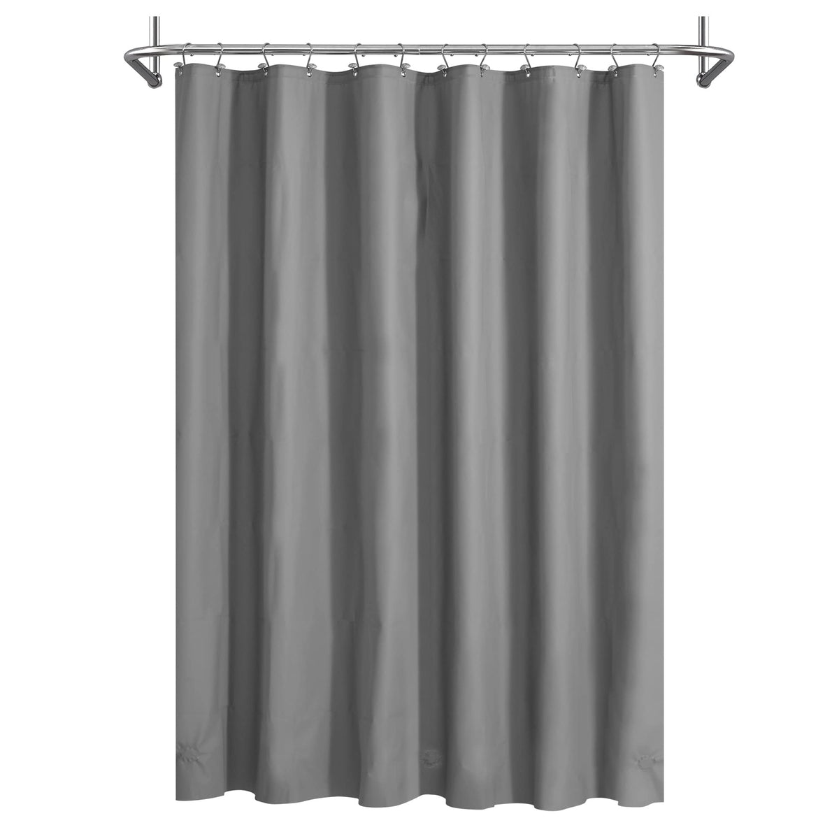 Mrs Awesome Clear Shower Curtain Liner with 3 Magnets, 72x72
