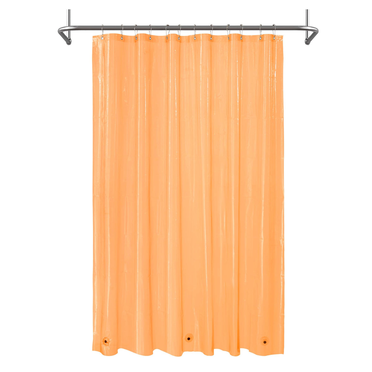 Mrs Awesome Clear Shower Curtain Liner with 3 Magnets, 72x72