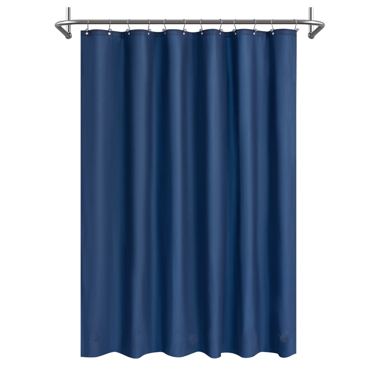 Mrs Awesome Clear Shower Curtain Liner with 3 Magnets, 72x72